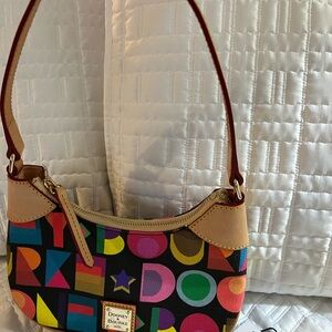 Nee Dooney & Bourke Black Luna Shoulder Bag